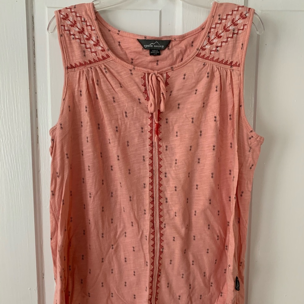 Eddie Bauer peach tank top